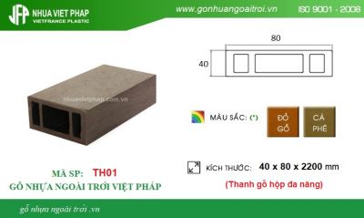 Thanh hộp gỗ nhựa - Công Ty TNHH Gỗ Nam Phát